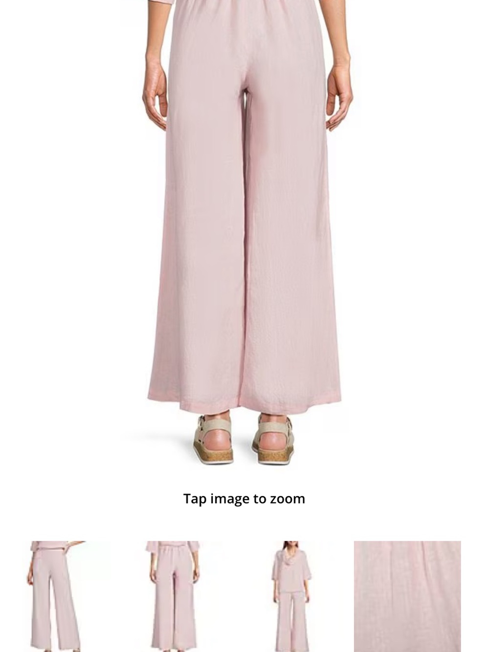 bryn Walker Golden Yellow Elastic Waist Pants Large - Picture 8 of 8
